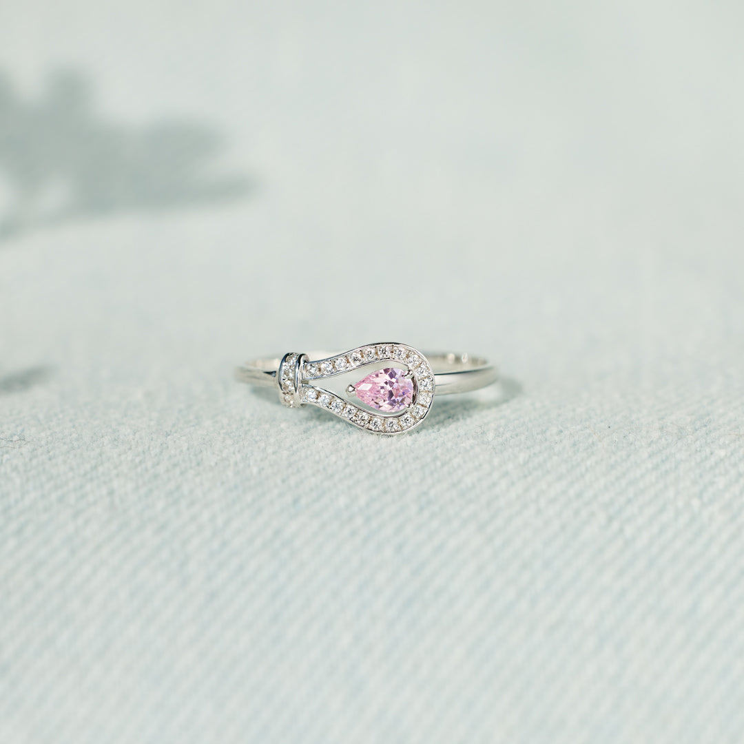 Our Love Pavé Knot Ring