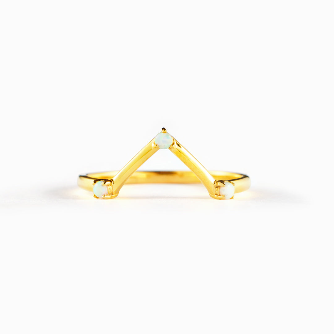 Be There For Each Other Minimalist Tribe Ring