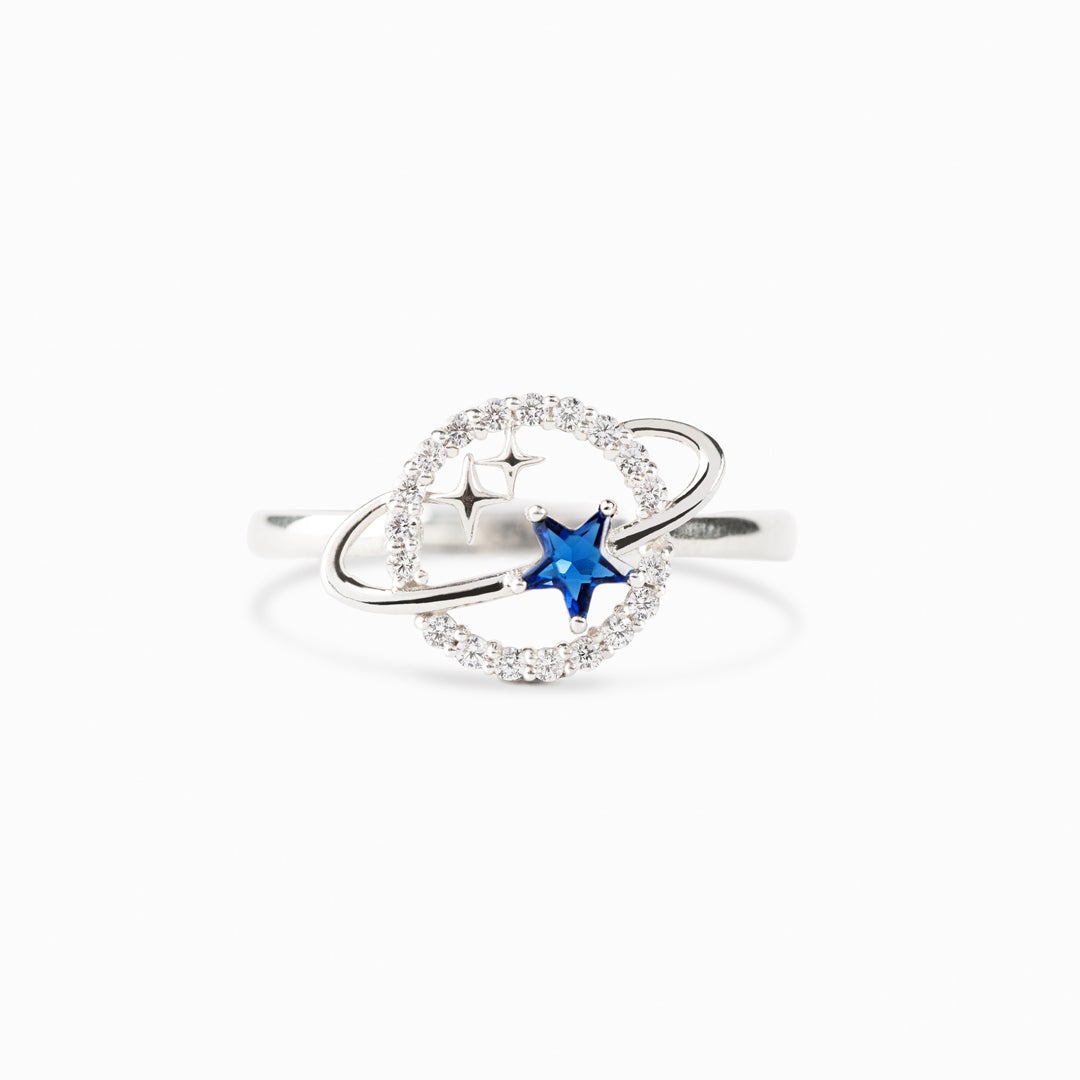 A Grandmother's Love Planet & Stars Ring