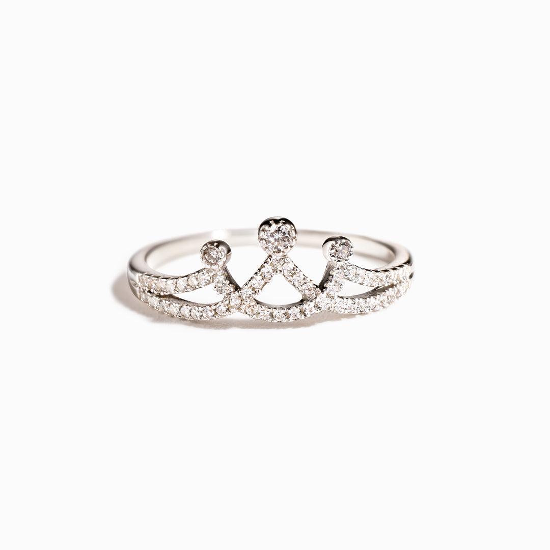 Straighten Your Crown Minimalist Crown Ring